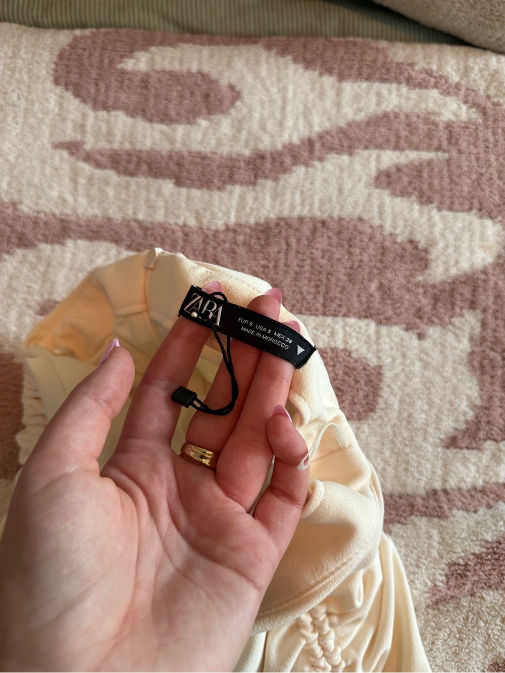 ZARA Matching Set- Cream - Picture 6 of 16